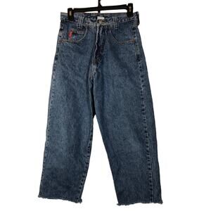 90s BONGO Special Reserve Label Jeans Cutoff Capri Medium Wash Vintage 28 W 7
